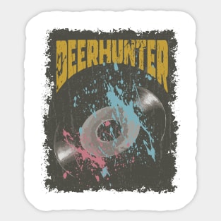 Deerhunter Vintage Vynil Sticker